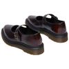 Dr. Martens Elphie Кожа Мода Удобные Туфли Мэри Джейн на Массивном Каблуке 3,2 см Женская обувь Вишнево-красный 41093600