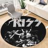 1 шт. Круглый ковер KISS Rock Office, Под офисные стулья, Спальня, Гостиная, Домашний декор  a1016303