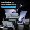Невидимый кронштейн Браслет Чехол для мобильного телефона для Samsung Galaxy Z Fold 7 Fold 6 5 4 3 Чехол+Пленка Интегрированная Защитная Крышка