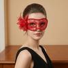 Flower Half-Face Mask Seductive Style Masquerade Ball Mask  Rave Celebration