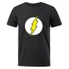 The BIG BANG Theory T Shirt The Lightning Print T-Shirt For Men Cotton Oversized Clothing Casual Street Short Sleeved Funny Tees