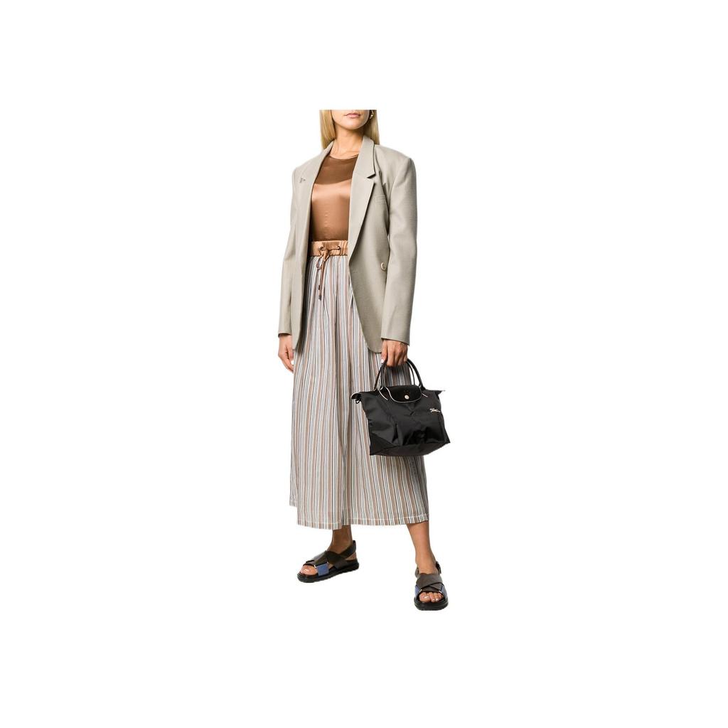 Longchamp Le Pliage Club 23 Сумка-шоппер из нейлонового холста с короткими ручками, большая вместимость, сумка-пельмень, сумка-тоут, маленькие женские сумки-тоут, Черный 1621619001