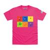 Детская футболка с персонажами Colourblocks, официально лицензированная, 3x2