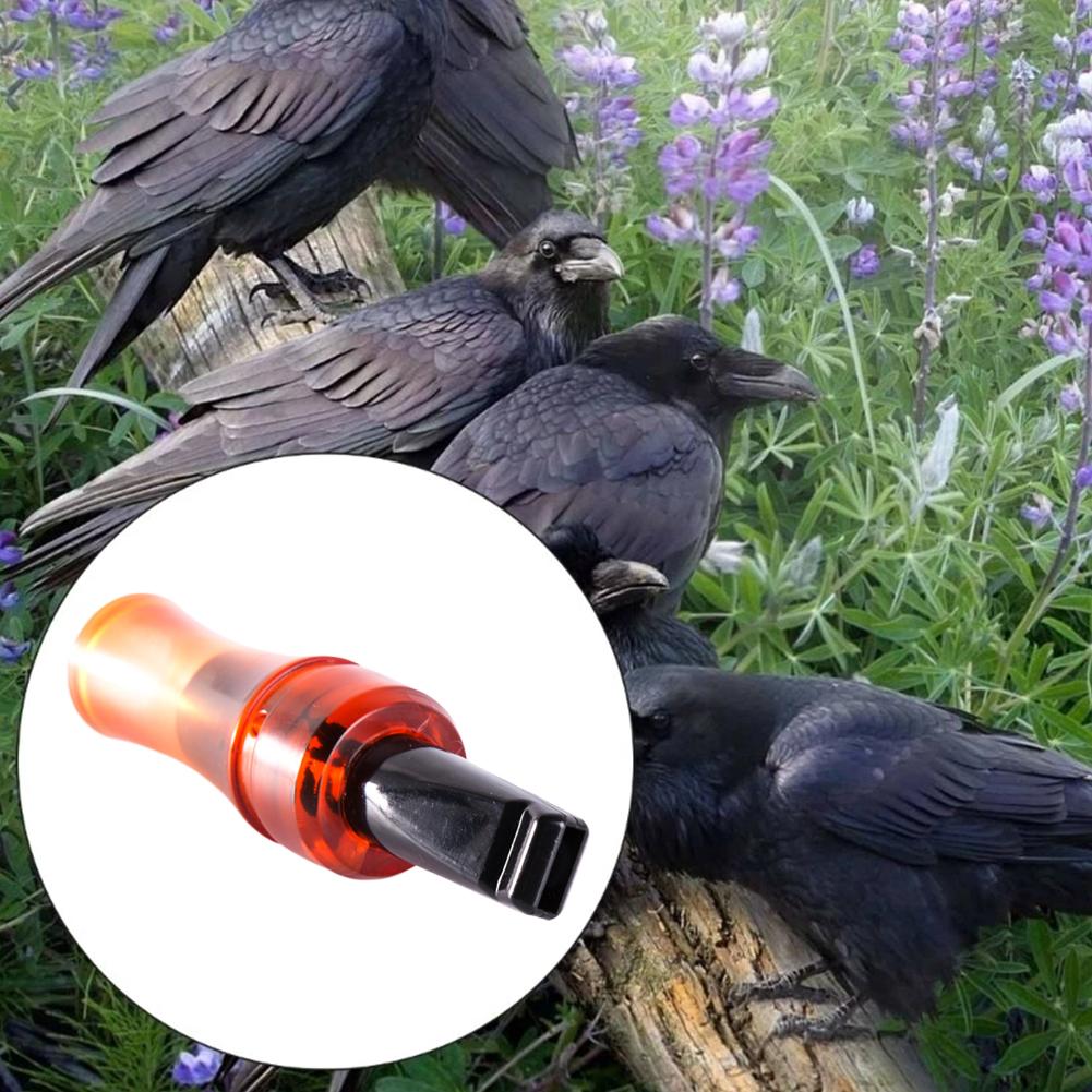 Hunting Whistle Crow Call Decoy Crow Animal Simulate Outdoor Turkey Attract Sound Supplies Shoo D0L0