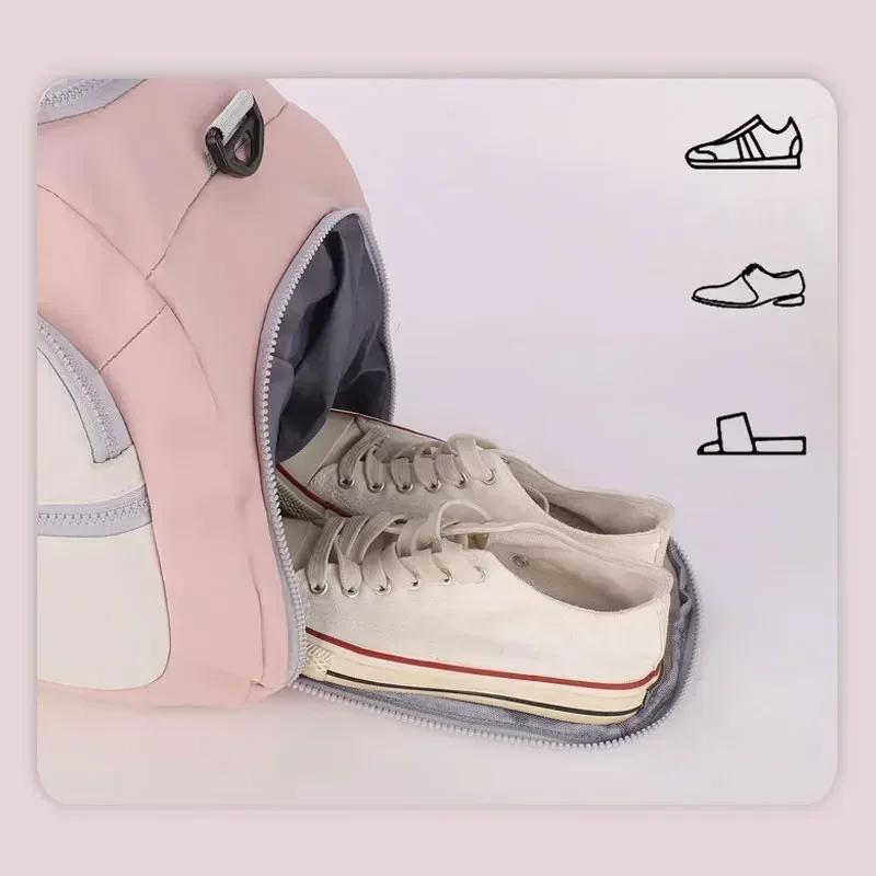 Gym Sports Bags Men Women Waterproof Fitness Training Backpacks Large Capacity Outdoor Travel Luggage Bag Shoulder Handbag