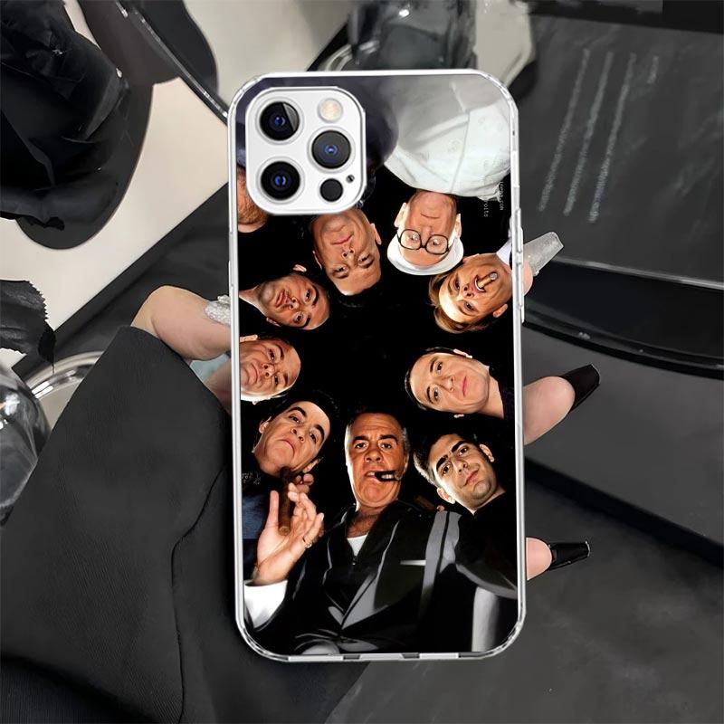 Чехол для телефона «Клан Сопрано» для iPhone 13 12 Mini 11 Pro X XS Max XR 7 Plus 8 SE 6 6S 5 5S Мягкий силиконовый чехол Fundas