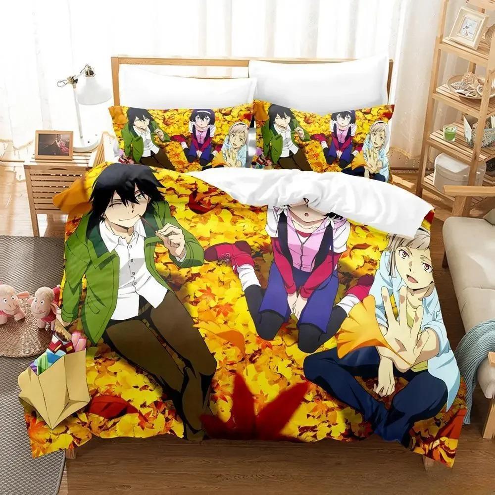 3D-принт аниме Kawaii Girl Kyouka Комплект постельного белья Single Twin Full Queen King Size Комплект постельного белья для взрослых и детей, комплект пододеяльников