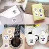 100-500Pcs Cute Koala Bear Stickers Sealing Animal Kids Sticker Decor Circle Seal Label Birthday Reward Gift Stationery Sticker
