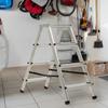 KADAX Aluminum Folding Ladder 4-8 Steps Home Strong 125kg Polish Product