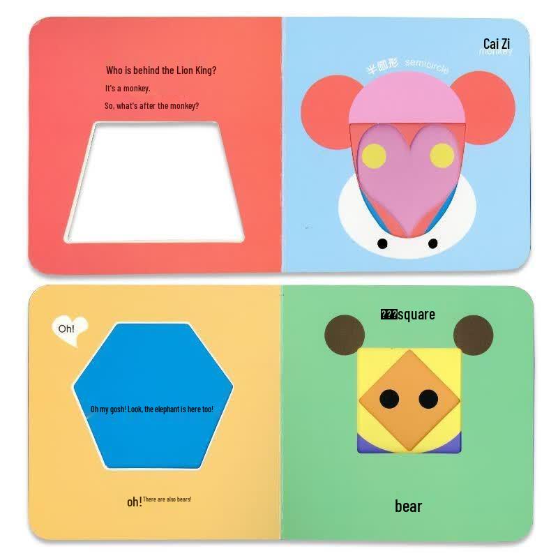 Creative Peek-a-Boo Board Book Set