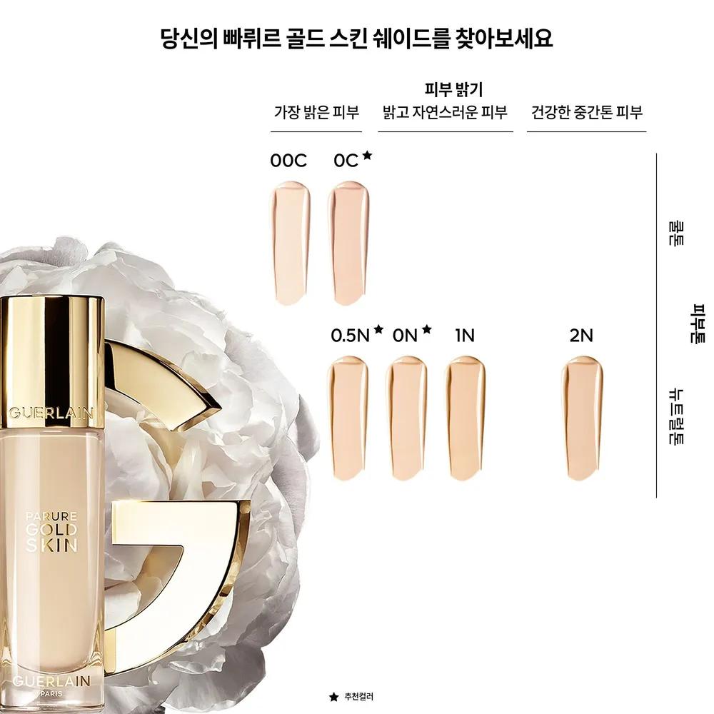 Тональная основа Parure Gold Skin