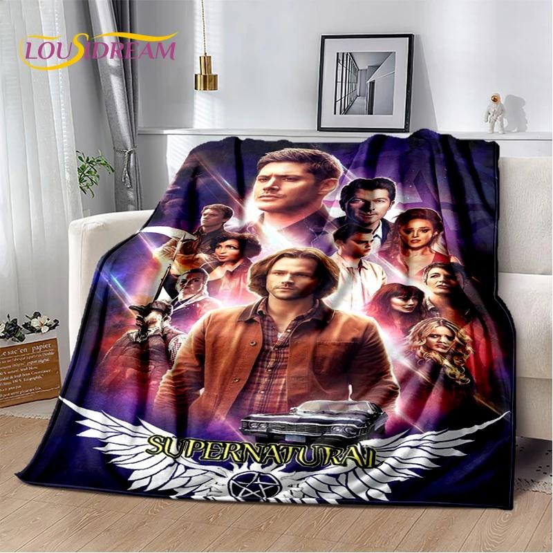 3D SPN Сверхъестественное Знак Дин Сэм Плед, Мягкий Плед для Дома Спальни Кровати Дивана Пикника Путешествия Офиса Покрывало Детский Подарок