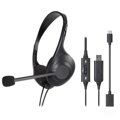 Гарнитура Audio Technica USB Стерео Совместимый Шумоподавляющий Микрофон Ручной Контроллер Обработка Регулировка Слайдера Тип A Тип C