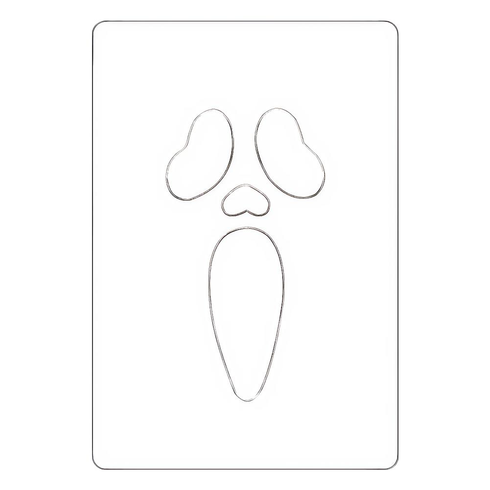 Pumpkin Ghost Bats Face Decorative Painting Stencils Acrylic Embossing Die Cuts Stencils Carving Stencils Wood Walls Art Decor