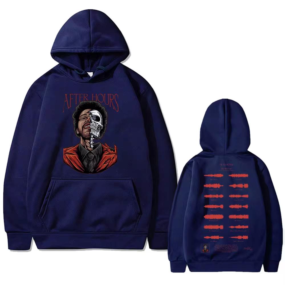 Толстовка с принтом The Weeknd XO Albums, унисекс, софтстайл, винтажная одежда в стиле хип-хоп, толстовки, мужские модные пуловеры большого размера, толстовка