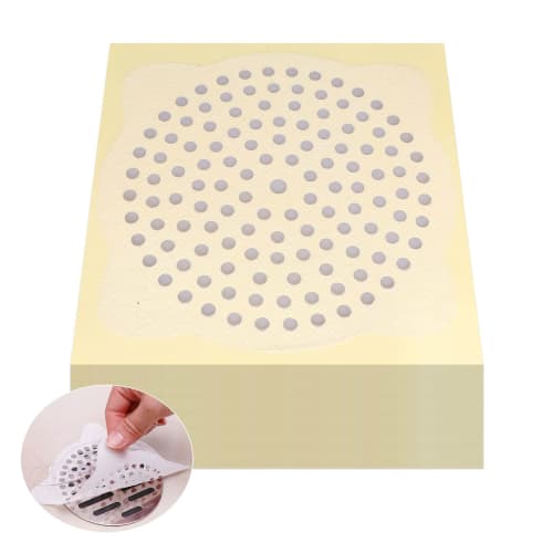 100-Pack Drain Seals, Hair Removal Sheets, Drain Covers, Ground Leak Seals, Hair Catchers, Bath Seals, Disposable Filters, Drain Filters, Garbage Rece