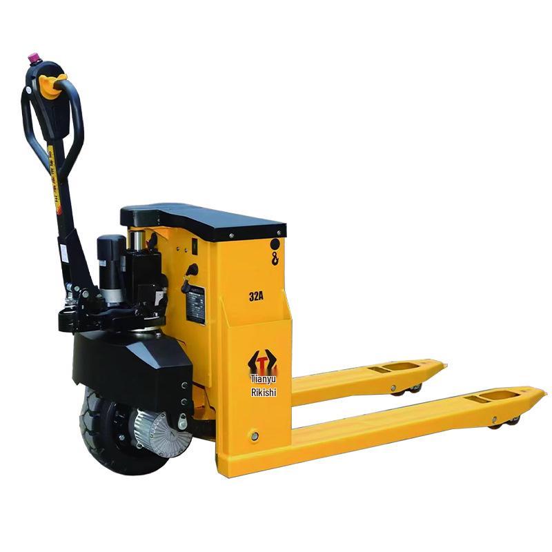 Tianyu Lishi 3-Ton Off-Road Electric Forklift with Large Wheels for Pallet and Brick Hauling