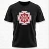 Bhuvaneshwari Yantra T Shirt Sacred Geometry Hindu Goddess Vintage Casual Soft Unisex Versatile Stylish Slightly