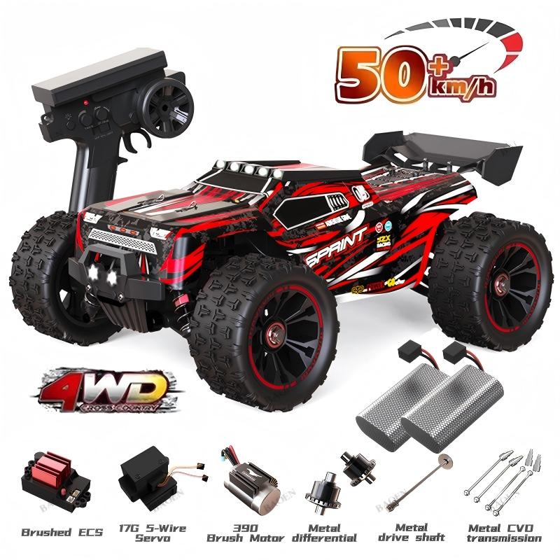 Радиоуправляемая машина 4WD Внедорожник 4x4 RC Высокоскоростная Багги Грузовик Супер Бесколлекторная 50 или 85 км/ч Быстрая Дрифт Гонки Игрушка Дети Взрослые