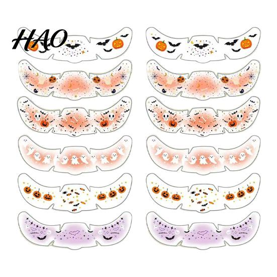Easy Application Water Transfer Tattoos Halloween Tattoo Stickers, Temporary Face Decals for Party Makeup, Realistic Bloodstain Freckle Stickers