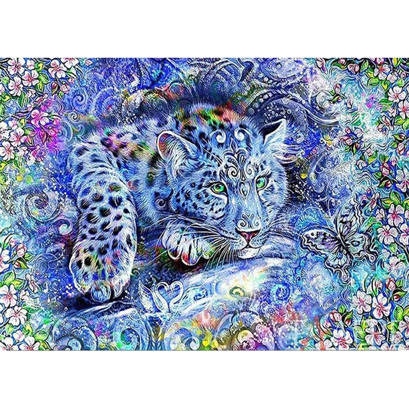 DIY алмазная живопись животное набор для вышивки крестом мозаика искусство алмазная живопись полный круг/квадратный алмаз украшение дома