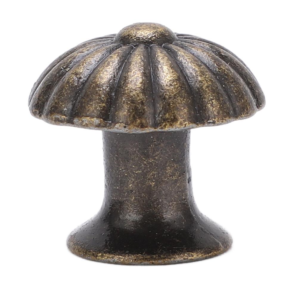 20pcs Antique Bronze Cabinet Knobs Single Hole Drawer Pulls Furniture Handles For Drawers
