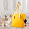 Cat Carrier Bag Pet Shoulder Comfortable with Head Hole Carrying Handbag for Kitten