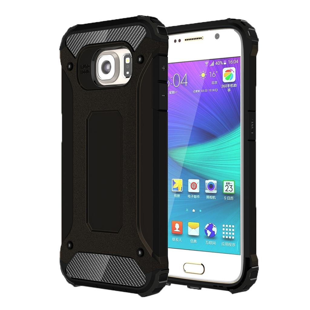 Для Galaxy S6 / G920 Прочный бронированный чехол-накладка из комбинации ТПУ + ПК