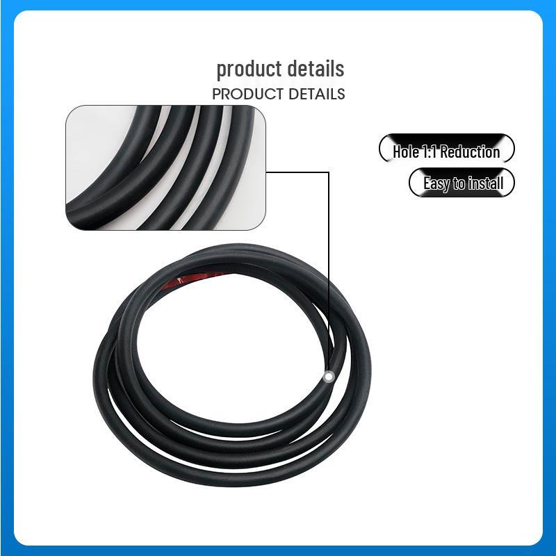 BMW 5 серии E60 (03-11) Уплотнительная полоса передней двери 520/525 Водонепроницаемая 51217033787.