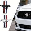 3D Металлический Значок на Переднюю Решетку Автомобиля Для Mustang ST Racing Focus Fiesta EcoSport Escort Ranger Fusion Mondeo Edge Taurus Shelby