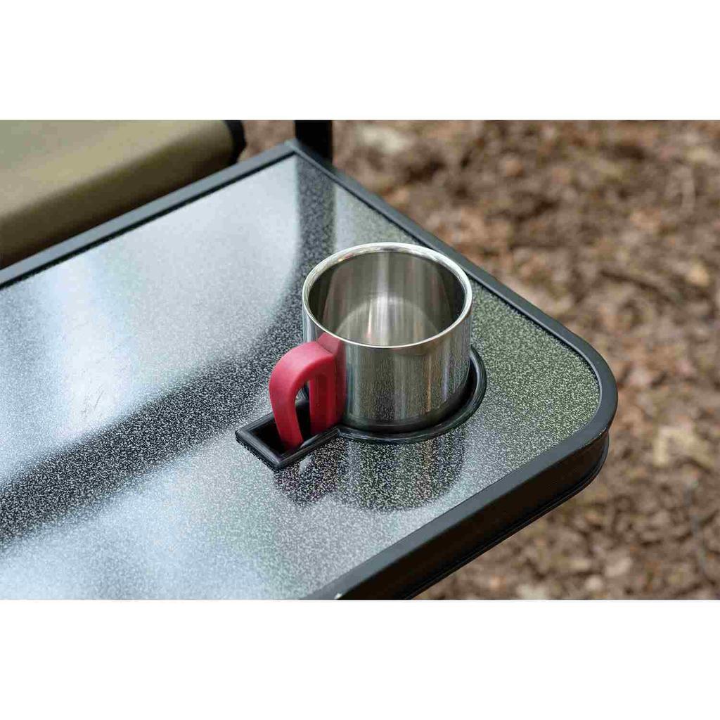 Кресло Coleman приставной столик шезлонг ST оливковый 2000033809