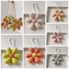 Cloth Flower Bag Pendant Bag Charms Stuffed Fresh Backpack Decoration Bag Match Accessories Korean Style Floral Lanyard Gift