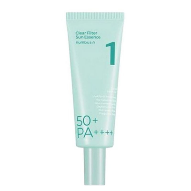 Numbuzin No.1 Clear Calm Watery Sun Cream SPF50+ PA++++ Soothing Hydrating Sunscreen 50ml
