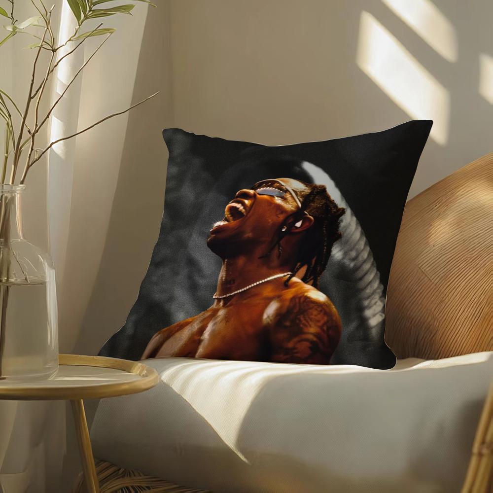 AAAP RRocky Pillow Case Pattern Printed Pillowcase for Living Room Sofa Cushion Cover Bedroom Decor