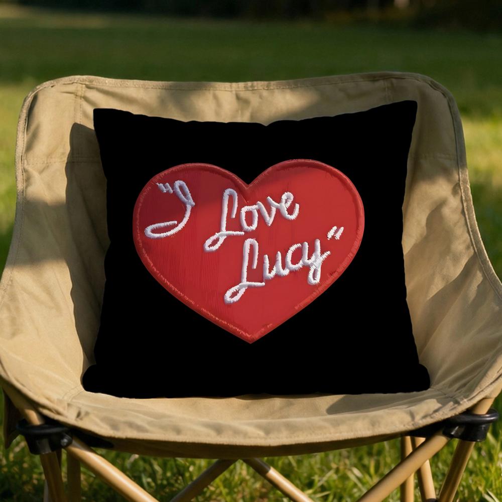 Cool Skull Heart Cushion Cover Soft Reversible Durable Pillow Cover MultiScene Use for Home Car Daily Comfort