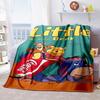 Pooh Bear Cartoon Pattern Blanket, Suitable for Sofas, Bedrooms, Offices, Naps, and The Perfect Gift.