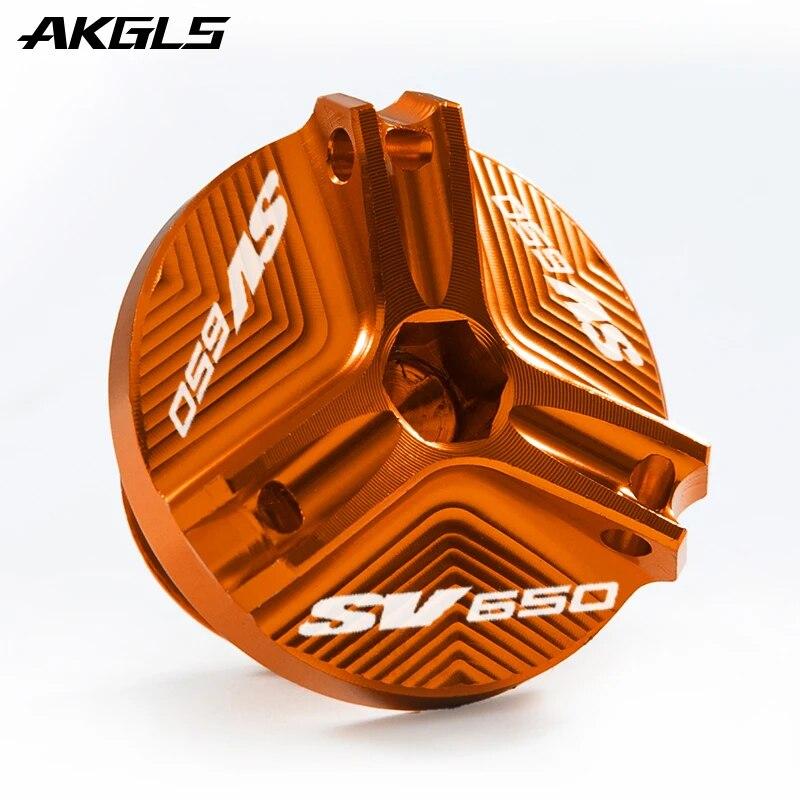Для Suzuki SV650 SV650X SV 650 X/S/A мотоцикл с ЧПУ из алюминиевого сплава, болт крышки моторного масла, защитные аксессуары для крышки топливного бака