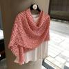 Spring And Summer Versatile Fashion Bali Yarn Silk Scarf Pearl Button Cashew Print Sun Protection Shawl Beach Towel Sun Protection Scarf