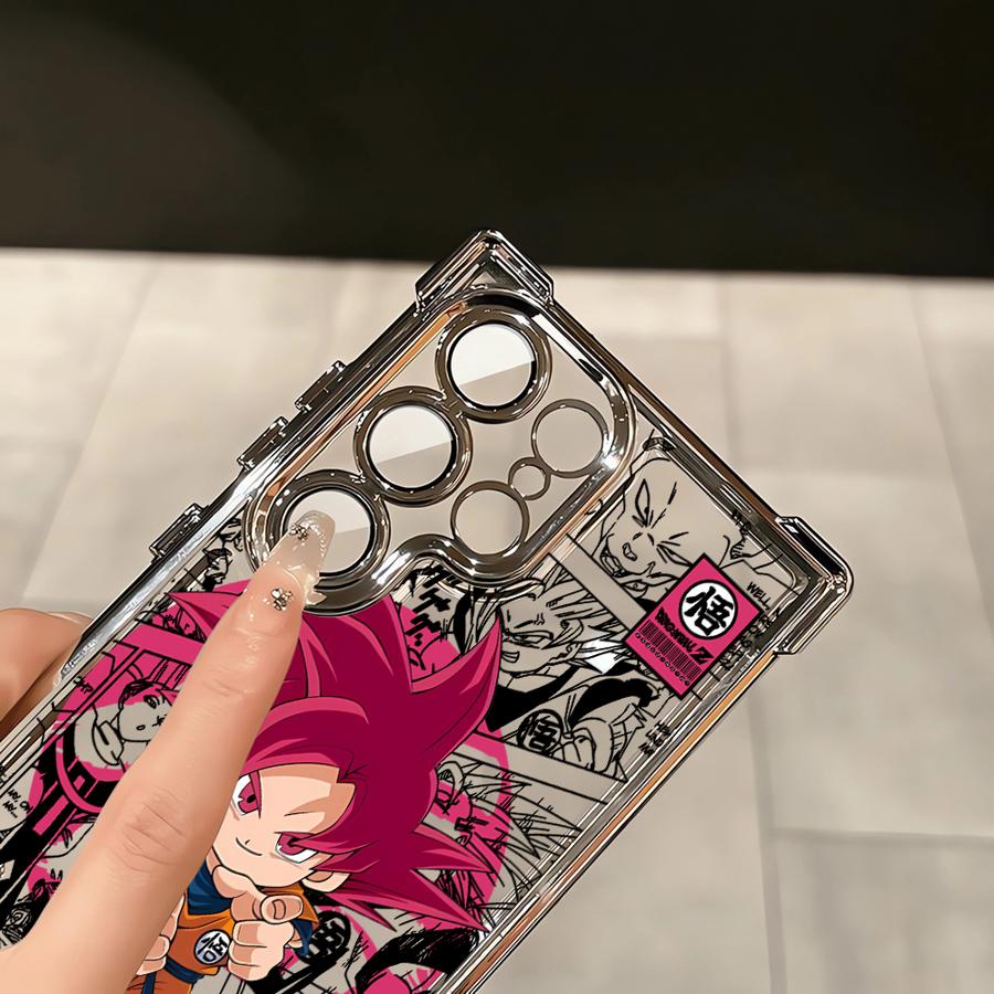 Чехол для телефона DBZ Dragon BALL для Samsung Galaxy S21 Plus S20 FE S24 S22 Ultra S25 Edge S23 Прозрачный чехол