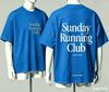 Sunday Running Club for Fan Gift T-shirt Men Women Harajuku Oversized Unisex Short Sleeve Streetwear high quality Couples Classic soft Retro Fashion