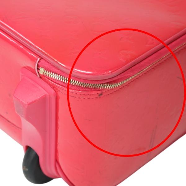 LOUIS VUITTON Vernis Pegas 45 Carry Bag suitcase Monogram Vernis Rose pop M93713 Used
