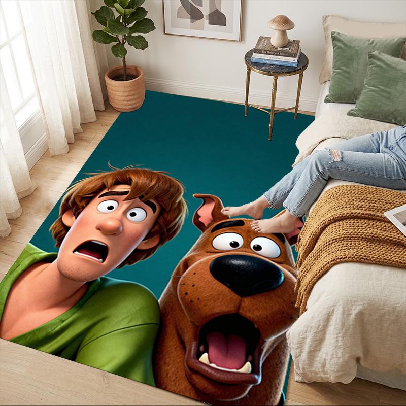 Scooby Mystery Living Room Nonslip Area Rug Soft Carpet For Bedroom Game Playroom Sofa Office Home Decor Doormat Christmas Gift C922171