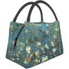 Сумка для ланча Gogh Blossoming Almond Tree, сумка-тоут, сумка для ланча для мужчин и женщин, многоразовый изолированный контейнер для ланча
