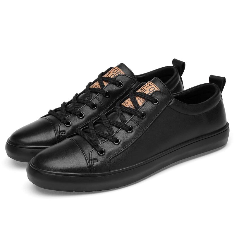 Мужская обувь Новые мужские кроссовки из натуральной кожи Повседневная модная брендовая мужская белая обувь Мужская обувь для скейтбординга Кроссовки Comfy