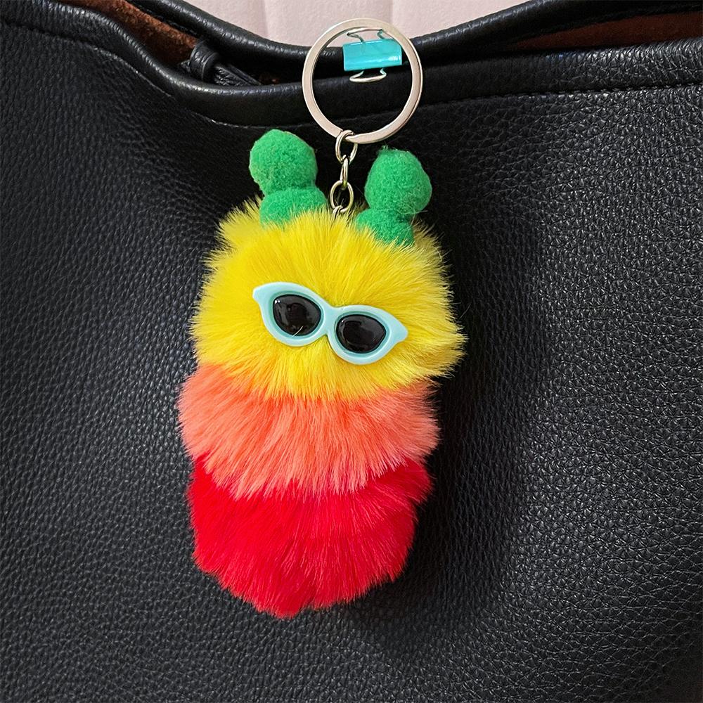 Punk MAOMAO Fashion Plush Pendant Carnival Souvenirs Gifts Funny Bag Bag Charm