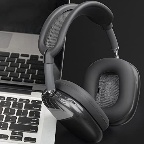 Защитные аксессуары SOULWIT для AirPods Max: Чехол из ТПУ + Чехол для оголовья + Чехол для амбушюр, Многофункциональный защитный комплект, Устойчивый к царапинам, Потоотделение-Р