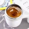 380ml Automatic Self Stirring Mug Coffee Milk Fruits Mixing Cup Electric Stainless Steel Lazy Rotating Mug Magnetic Stirring Cup.