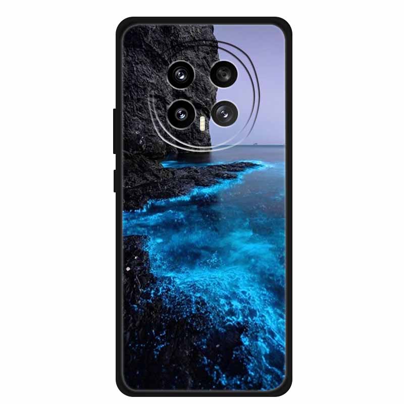 Чехол для телефона Honor Magic8 5G 2025 6,58" Тигр Лев Кошки Мягкий ТПУ Черная Силиконовая Задняя Крышка Для Honor Magic 8 Fundas Ударопрочный