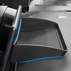 Toyota BZ3 Dashboard Organizer: Center Console, Screen, Rear Storage, and Tissue Holder.