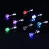DJ Dance Party Men Earrings Female Ear Studs Light Up Earrings Glow Earrings  Earrings